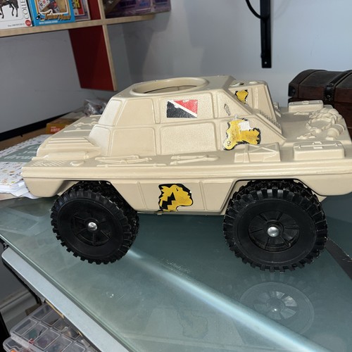 Vintage action man - man, apc