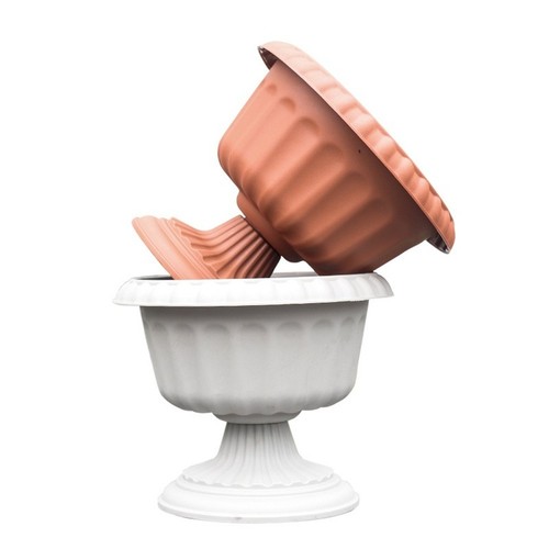 Plastic urn plant pot inch - pot, 12