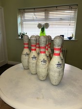 Set Of 10 Genuine AMF Bowling