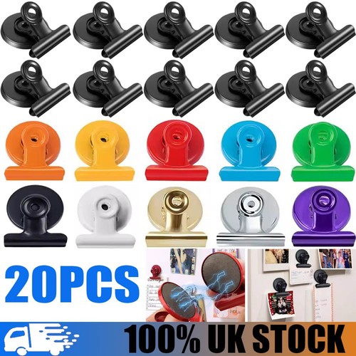 Pcs magnetic bulldog clips - magnetic,