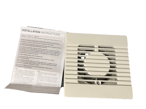 Manrose extractor fan - extractor, inch