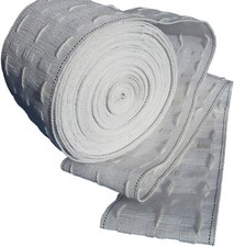  CURTAIN HEADER HEADING TAPE PENCIL PLEAT 3 inch WIDE WHITE ( CHOICE OF LENGTH )