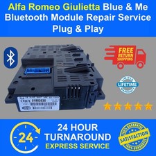 Alfa Romeo Giulietta Blue And Me Bluetooth Module Repair Service Plug & Play
