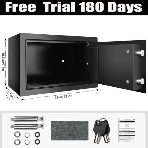 Secure digital steel safe - secure,