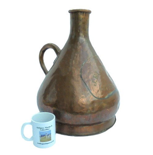 Antique four gallon - four, copper