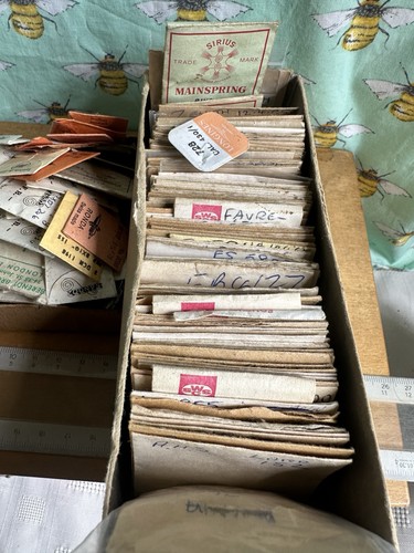 Collection old watch parts - of,