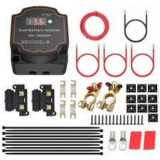 7M Starter Battery Charger to Leisure Battery Split Charge Relay Kit Camper Van