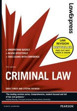 Law Express: Criminal Law (Revision Guide) by Fafinski, Stefan Book The Cheap