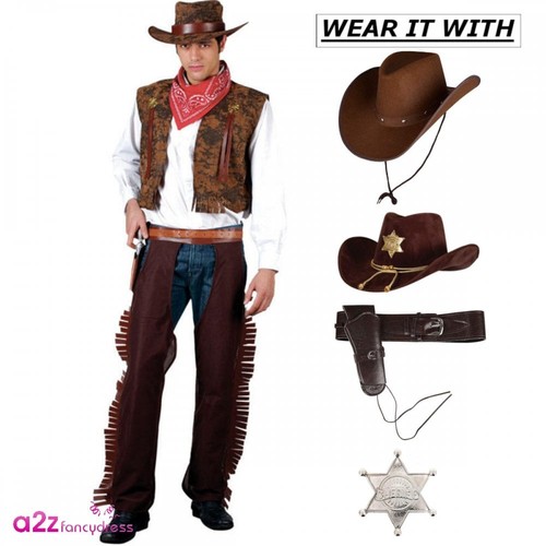 Adult western cowboy costume - adult,