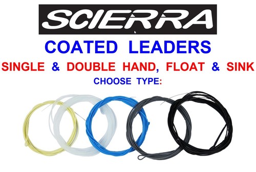 Scierra coated leader - coated, for