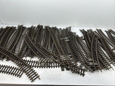 hornby dublo 2 rail track- 50 Pieces 