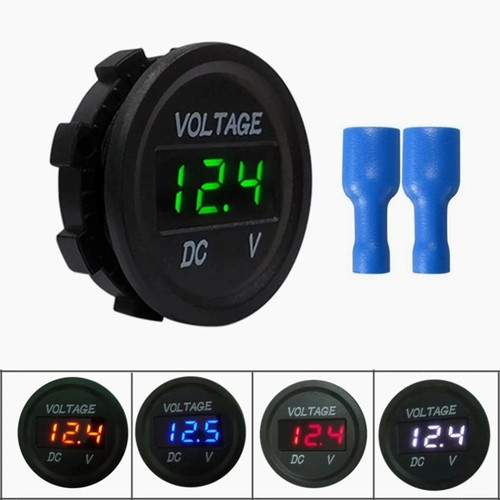 Led digital voltmeter panel - digital,