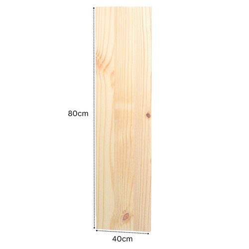 Solid pine shelf board - solid,