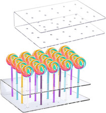 2Pcs Lollipop Holder Display
