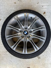 BMW E46 Alloy Wheel MV2 M Double Spoke Front 18" with unused Uniroyal tyre