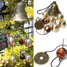 Large Copper Bells Hanging