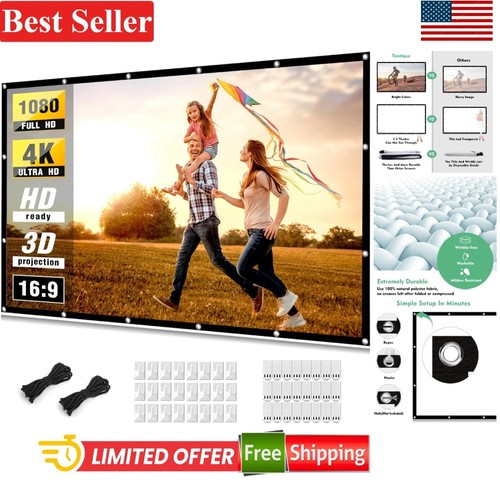 150 inch foldable projector - 150,