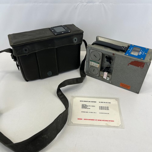 Radiac md3 survey meter - radiac,