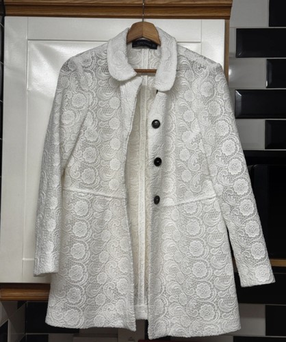Zara woman 1960s white floral - white,