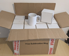 36 x Sublimation Mugs 11oz