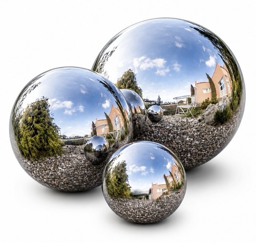 Garden gazing ball - 3,