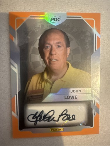 John lowe panini pdc card - panini,