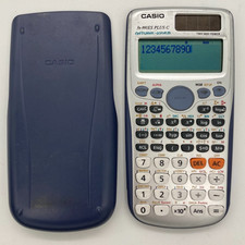Casio fx-991ES Plus C Scientific Calculator w/ Case - TESTED - Good Condition