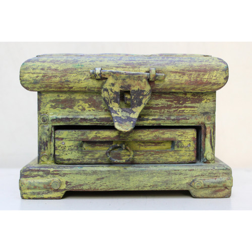 Wooden mini treasure chest - mini,