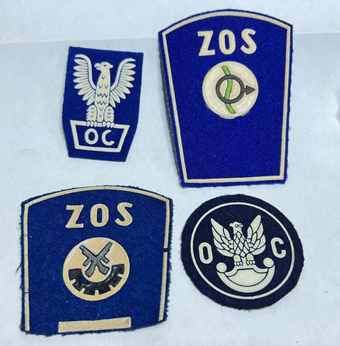 Polish army cloth badges - 4,