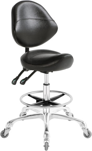 Heavy duty saddle stool chair - heavy-duty,