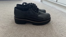 Brand new Clarks black leather