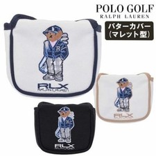 Polo Ralph Lauren Cardigan Bear Putter Headcover Mallet Type 3 Colors 23855