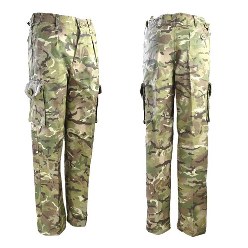 Kids camouflage trousers boys - trousers,