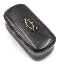 Antique Georgian silver inlaid