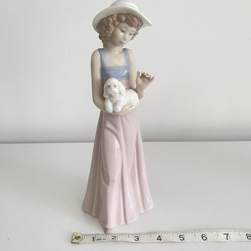 Nao lladro pampered poodle - by,