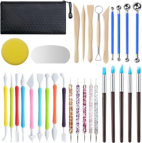 31pcs clay tools kit for - or,