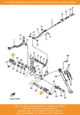 YAMAHA Cover, Footrest