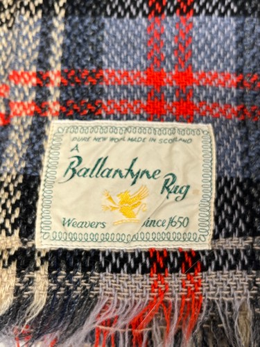 Vintage ballantyne rug pure - vintage,