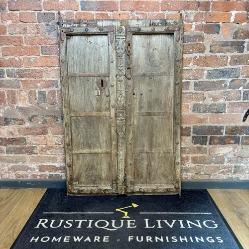 Pair vintage wooden - of,