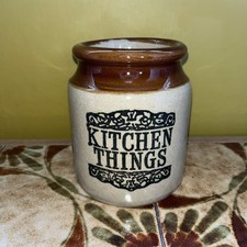 MOIRA POTTERY STONEWARE KITCHEN THINGS UTENSILS  POT