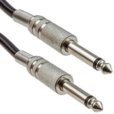 6.35mm 1/4" Jack Mono SPEAKER Cable for Guitar/Amp Head/Cabinet Lead 3m/10m