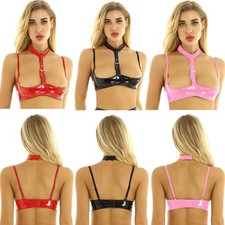Womens PVC Leather Lingeries