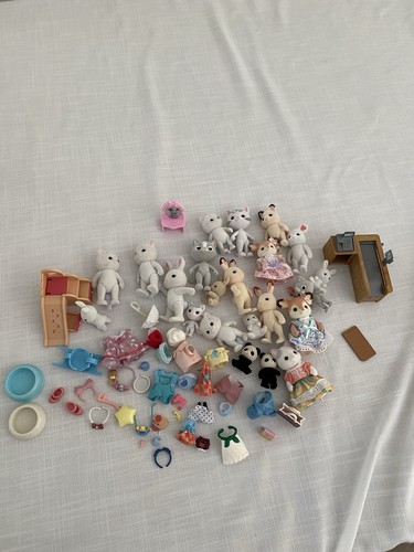 Huge calico critters - calico, mixed