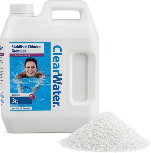3kg clearwater chlorine - clearwater,