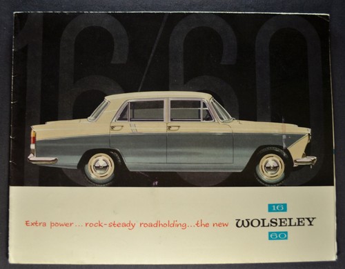 1962 wolseley sales - 16/60,