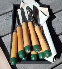 Vintage Set of 8 MILLERS FALLS Lathe Turning Chisels