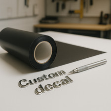 Custom Decal – Personalized Design for Boat, Outboard, or Tractor or more