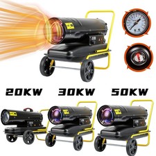 20/30/50KW Portable Diesel Space Heater 220V Kerosene Workshop Garage Industrial