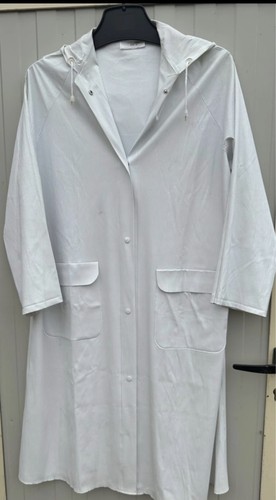 Vintage pvc raincoat excellent - pvc,