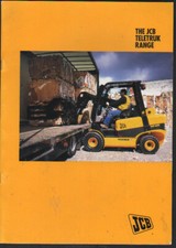 JCB "TELETRUK" Range Brochure Leaflet